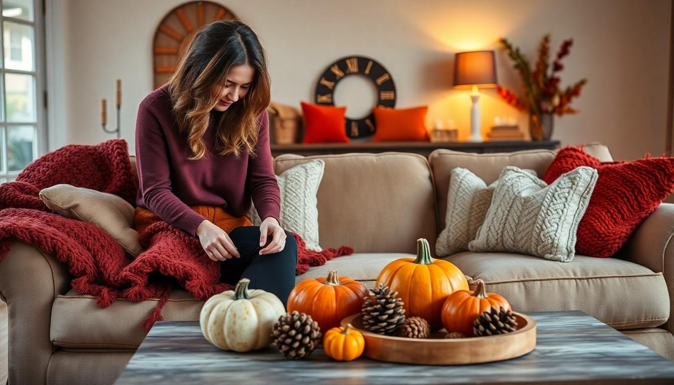 Fall Decorating Ideas for Living Room: Transform Your Space into a Cozy ...