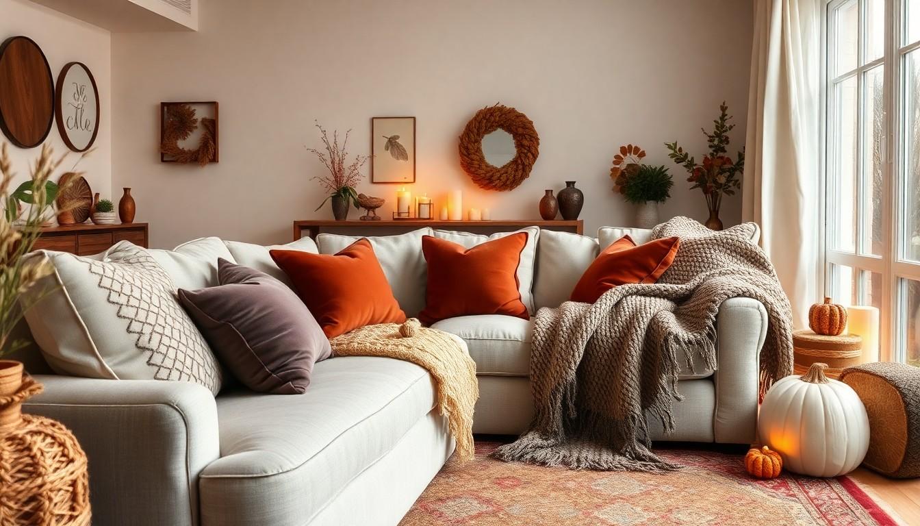 Fall Decorating Ideas for Living Room: Transform Your Space into a Cozy ...